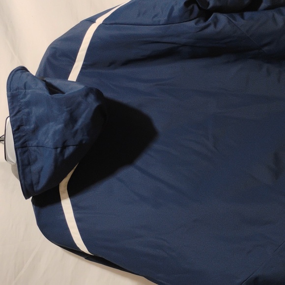 RARE! NWOT ADIDAS Notre Dame Climaproof Winter Vintage Coat Velcro/Zip Sz.L - Picture 8 of 15